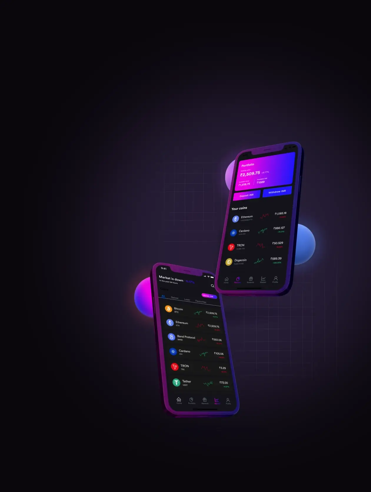 Immediate Duac - Choose to "Register" or "Sign up"